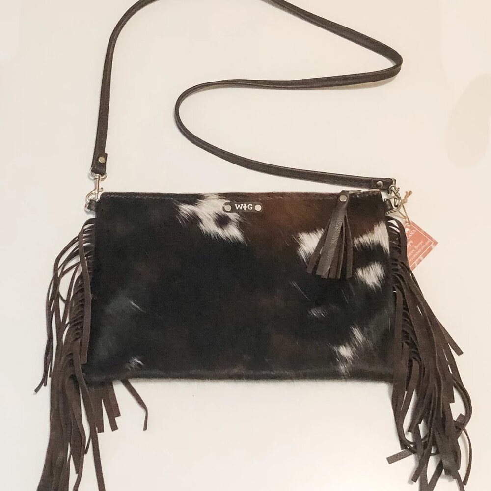 WC Cowhide Leather Crossbody